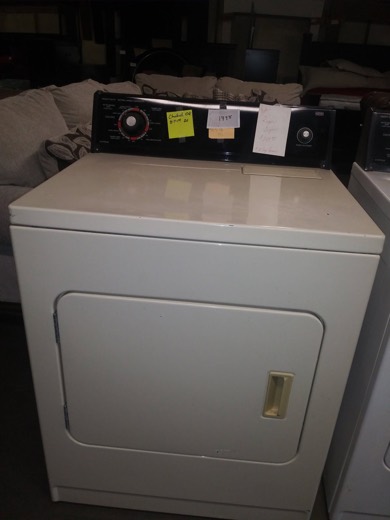 Almond dryer with black control panel